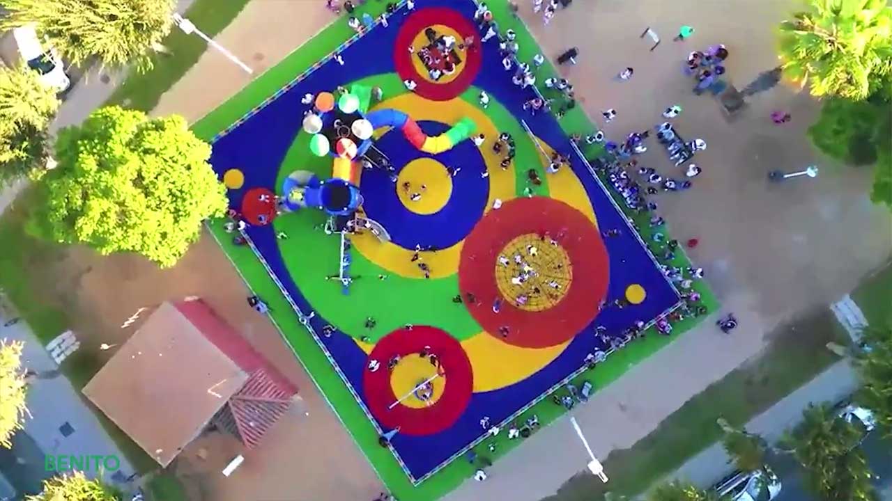 Parque infantil MODUS en Punta Umbría